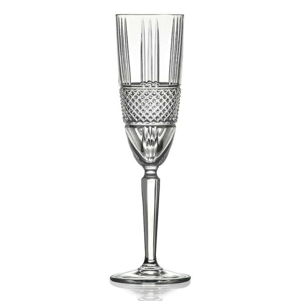 RCR Crystal Brillante Champagne Flute Set 190ml 6pce Carousel 2
