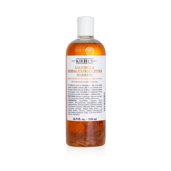 Kiehl's Calendula Herbal Extract Alcohol-Free Toner - For Normal to Oily Skin Ty Carousel 1