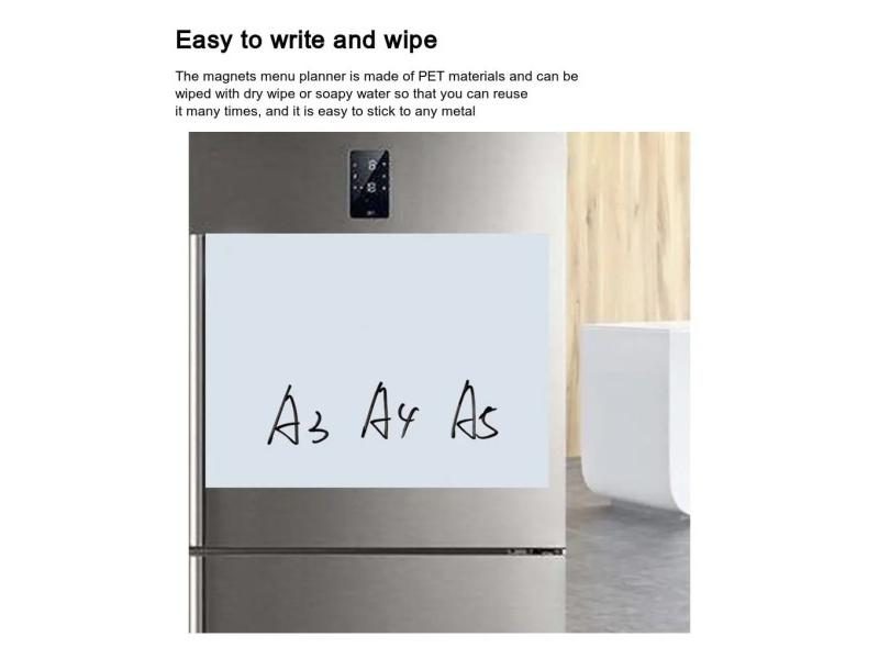 Magnetic Whiteboard PET Writing Dry Erase Film Boards For Office School Carousel 2