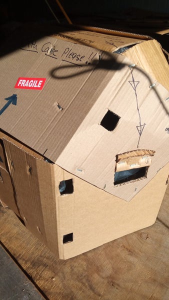 DOVECOTE 3 BERTH & FEEDER(rustic oak stain) Carousel 2