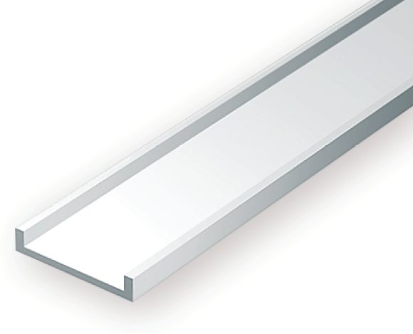Evergreen 262 2.0mm (.080") Channel Polystyrene (4 pieces) Carousel 3