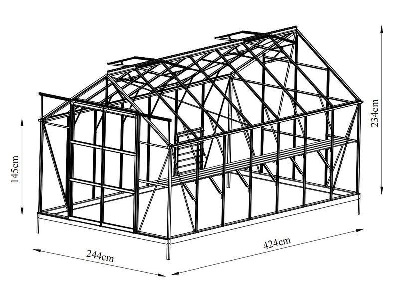 Fairway Glasshouse 8x14ft62953804332546112