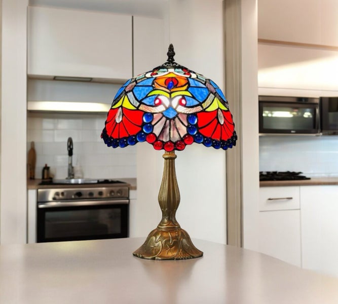 $1 Reserve New Design Handmade Tiffany Table Lamp Carousel 2