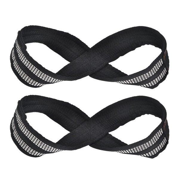 Figure 8 Weight Lifting Straps Dead Lift Wrist Strap for Pull-ups Bar Fitness Carousel 2