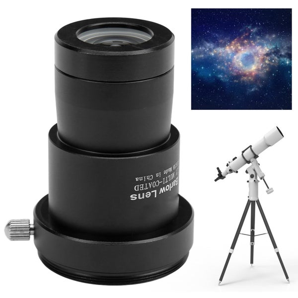 Barlow Lenses 1.25in 5X Green Film Telescope Barlow Lenses with T2 Mount M35 Carousel 3