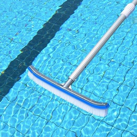 18" Swimming Pool Wall Tile Cleaning Brush Head Carousel 1