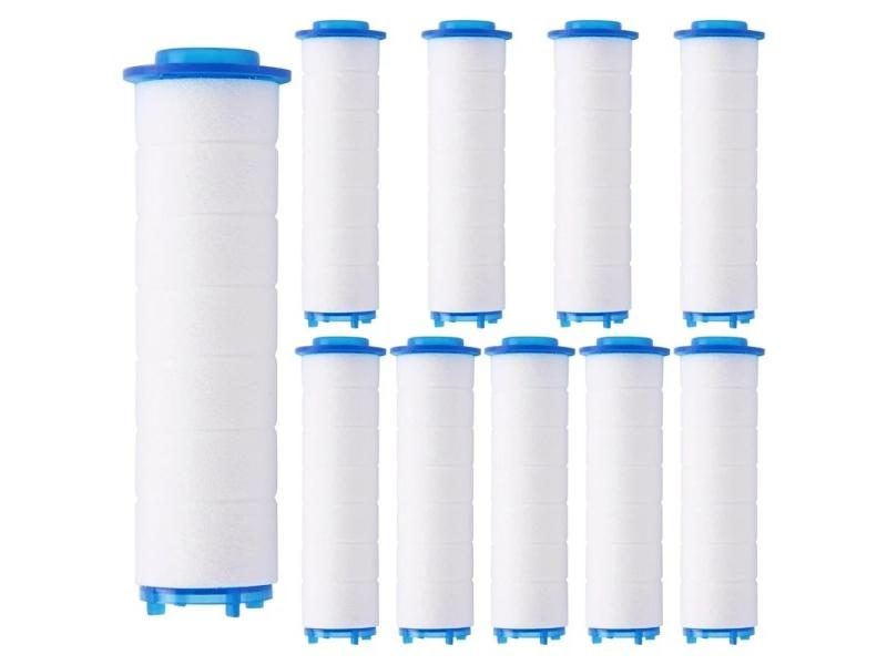 10Pcs Hard Water Shower Filter - Removes Chlorine Fluoride Carousel 1
