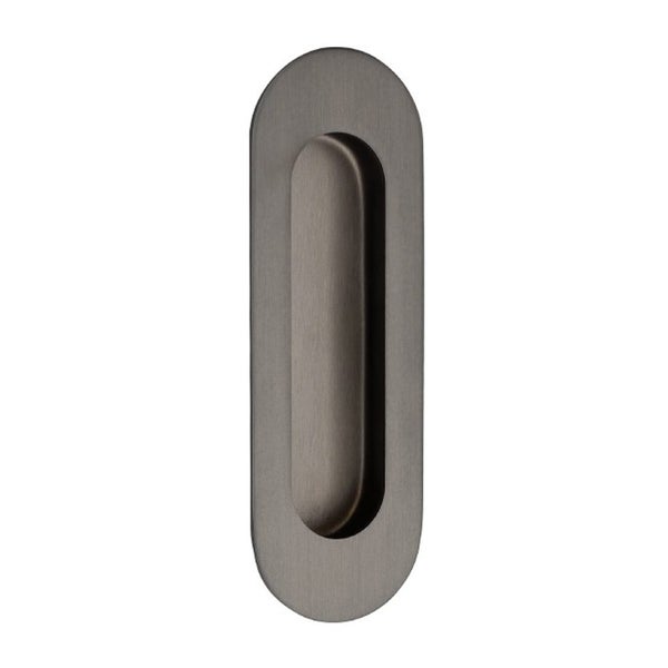 Zanda Oval Flush Pull Concealed Fix - Available in Various Finishes and Fixing Carousel 1