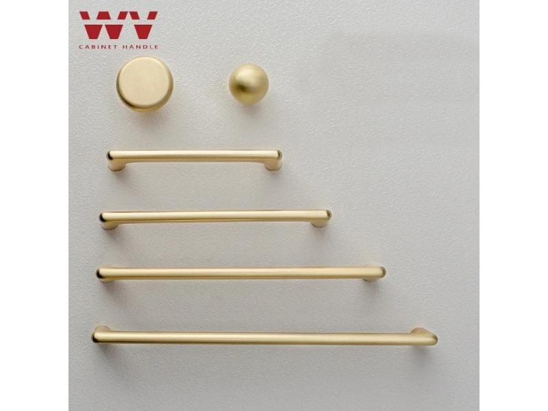 WV Modern Minimalist Pulls Cupboard Dressers Brass Gold Cabinet Door Handles Carousel 2