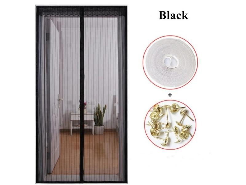Hot Magnetic Screen Door Curtain Anti-Mosquito Net For Doors Windows Carousel 1