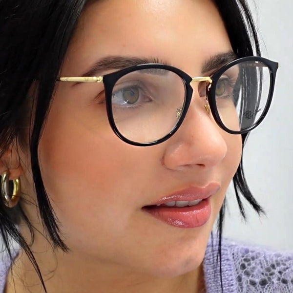 Ray-Ban Glasses Frames 7140 2000 Shiny Black 51mm Carousel 8