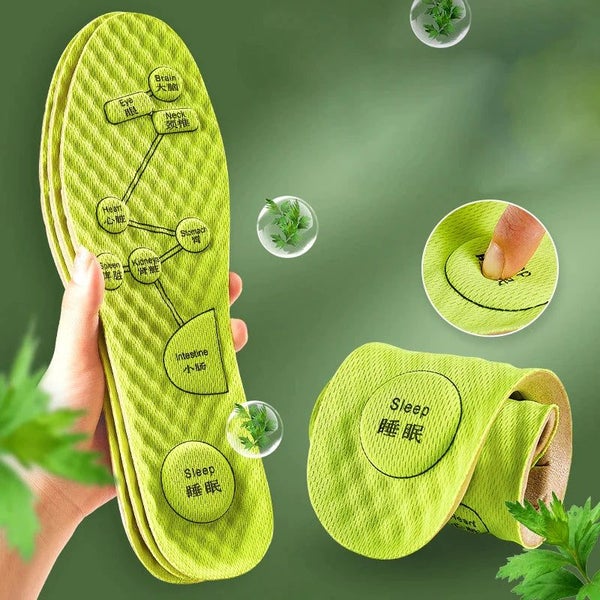 Breathable Foot Acupressure Insoles For Sweat Absorption Carousel 6