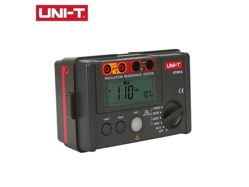 UNI-T UT501A Insulation Resistance Tester 1000V Megohmmeter 5GO Ohm Meter Carousel 2
