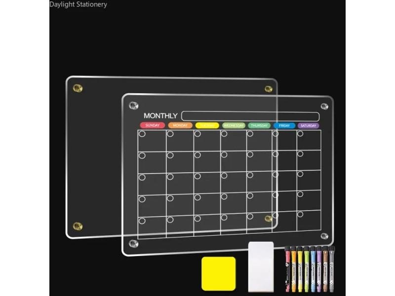 Weekly Planner Board Magnetic Whiteboard For Kitchen Fridge Carousel 2