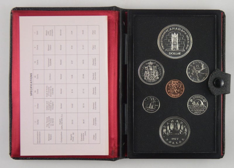 Canada - 1977 - Annual Proof Coin Set - Royal Jubilee Carousel 1