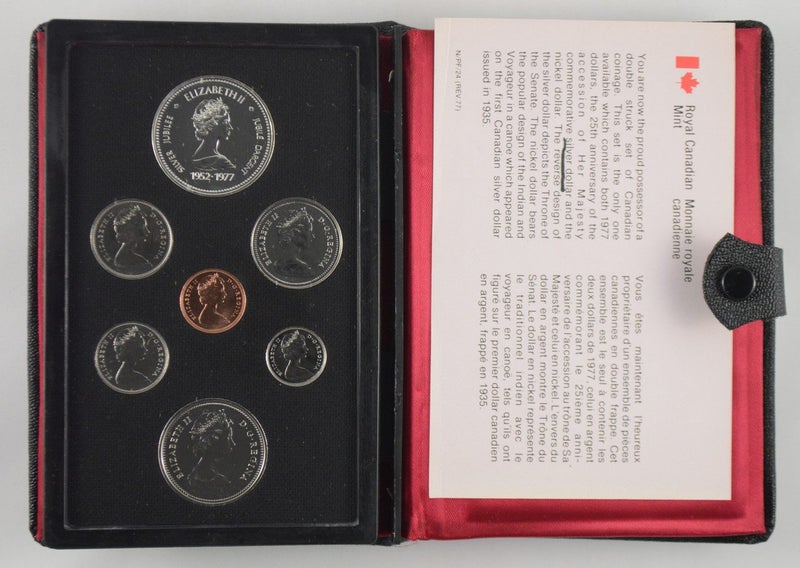Canada - 1977 - Annual Proof Coin Set - Royal Jubilee Carousel 2