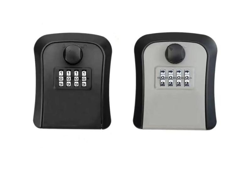 New Smart Password Combination Key Lock Box Storage Key Wall Mounted Key Safe Carousel 2