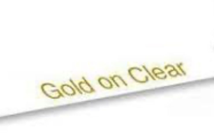 Compitable Brother P touch Laminated 12mm x 8m Tape Tze-134 Tze134 Gold on Clear Carousel 1