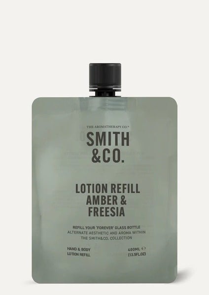 THE AROMATHERAPY CO Smith & Co Hand & Body Lotion Refill - Amber & Freesia Carousel 1