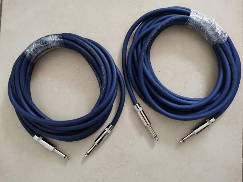 A Pair of 5m(15Gauge) Mono Jack to Mono Jack Speaker Cable(OD7.8mm) Carousel 1