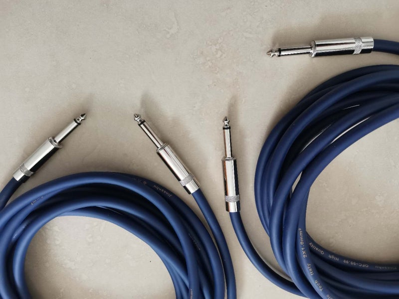 A Pair of 5m(15Gauge) Mono Jack to Mono Jack Speaker Cable(OD7.8mm) Carousel 2