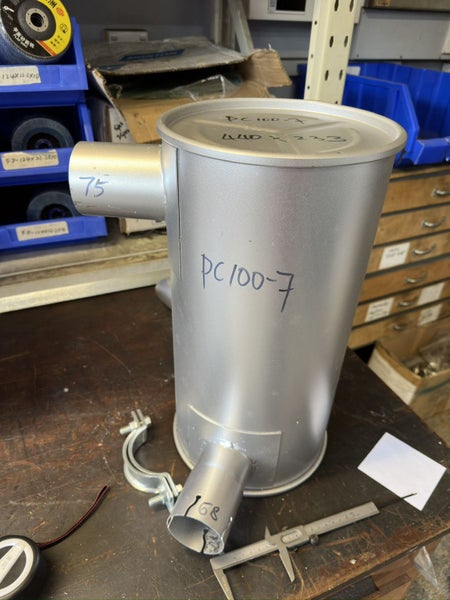 Digger Muffler for Komatsu PC100-7 part no: 6205-11-5220 Carousel 2