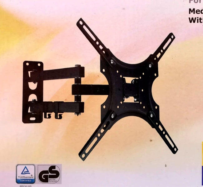 a Brand New TV Wall Mount Tv Bracket 3Arms 32-44 Inch # Carousel 1
