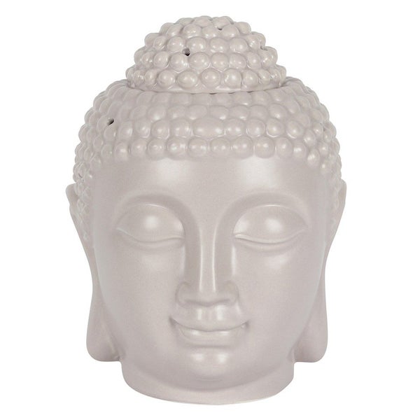 Large Grey Buddha Head Oil Burner Carousel 5