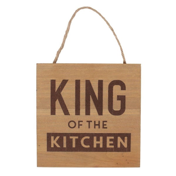 Hanging Sign King of the Kitchen Square Carousel 1