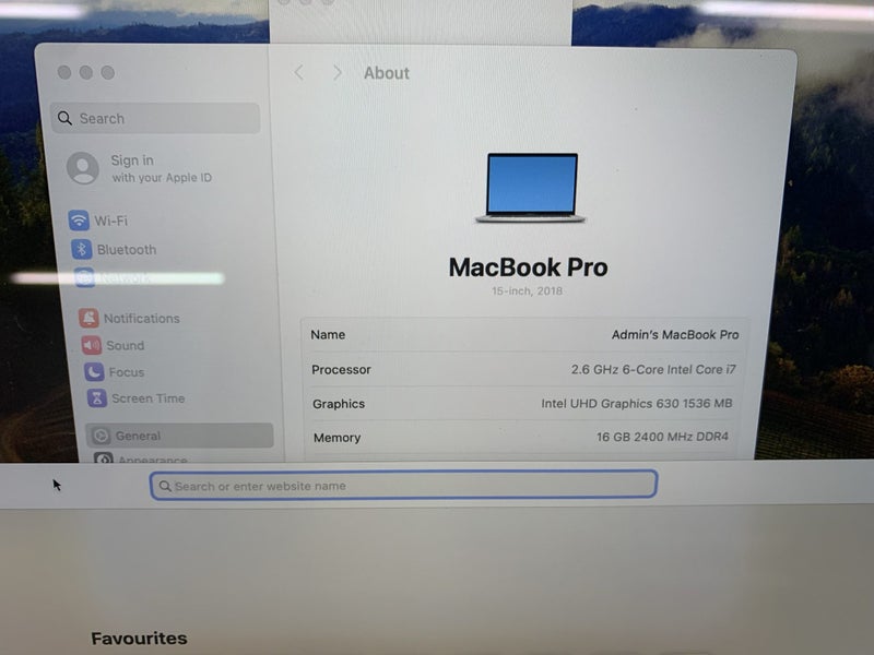 2018MacBook Pro Touch Bar/2.6i7/16GB/500GB Carousel 2
