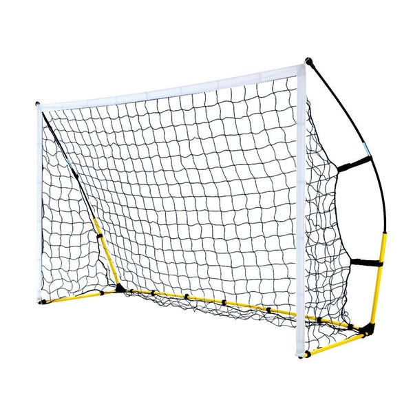 Everfit 2.4m Football Soccer Net Portable Goal Net Rebounder Sports Training Carousel 1