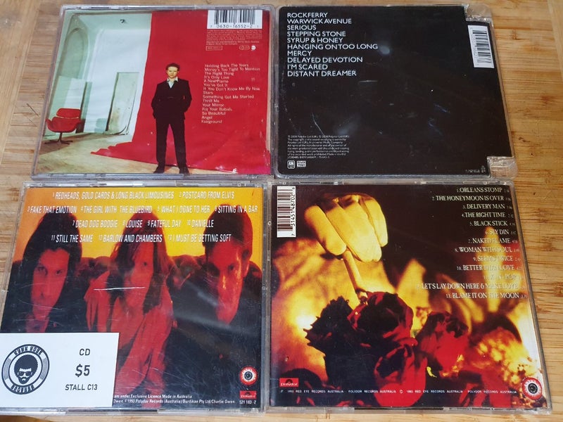 Cds Cruel Sea/Duffy/Simply Red Carousel 2