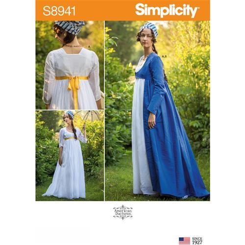 Simplicity Pattern 8941 Misses' Misses' Costume 14-16-18-20-22 Carousel 1