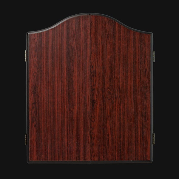 WINMAU PRO SFB Bristle Dart Board Set - Rosewood Cabinet - 6 x Darts Carousel 4