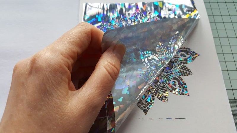HEAT TRANSFER - HOT PRESS / STAMP FOIL ROLL $5 & $10 RESERVE SALE ON FOIL Carousel 10