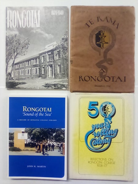 4 Books on Rongotai College (Wellington) Carousel 1