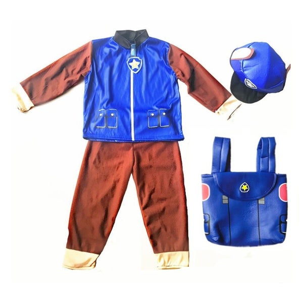 2-3y 3-4y 4-5y CHASE ( Paw Patrol ) dress up Costume Carousel 2