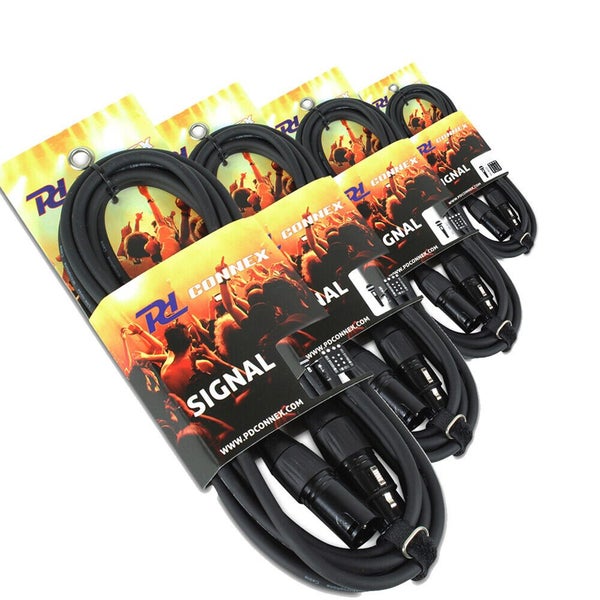 20 mtr Male To Female XLR Audio Microphone Lead Carousel 1