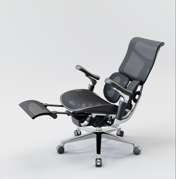 Sihoo AU DORO S300 Ergonomic Chair Black(with footrest) Carousel 1
