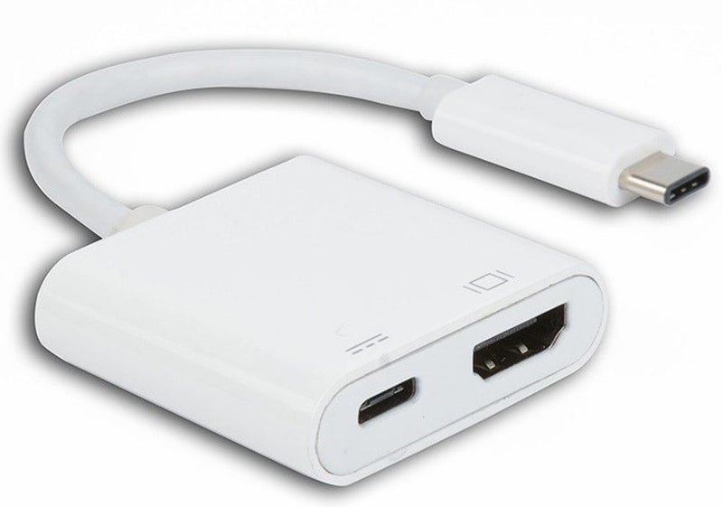 8Ware USB Type-C to HDMI Adapter Cable with Type-C Charging Port - Up to 60W Carousel 1