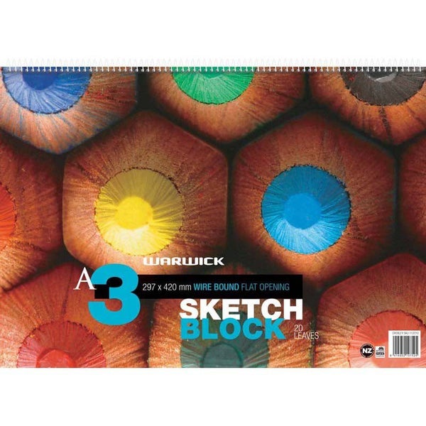 Warwick A3 Sketch Pad Carousel 1