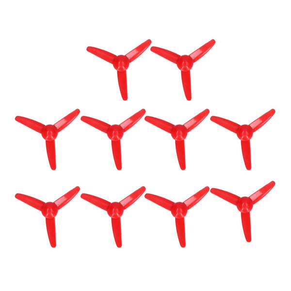 10Pcs 70mm 3 Blades Propeller Plastic DIY Toy Boat RC Car Rotating Accessories Carousel 1