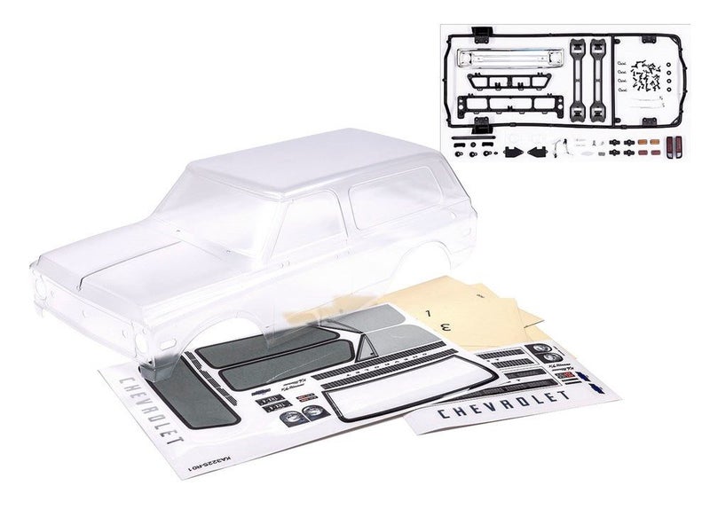 Traxxas 9131 BODY CHEVROLET 69 BLAZER CMPLT CLEAR Carousel 1
