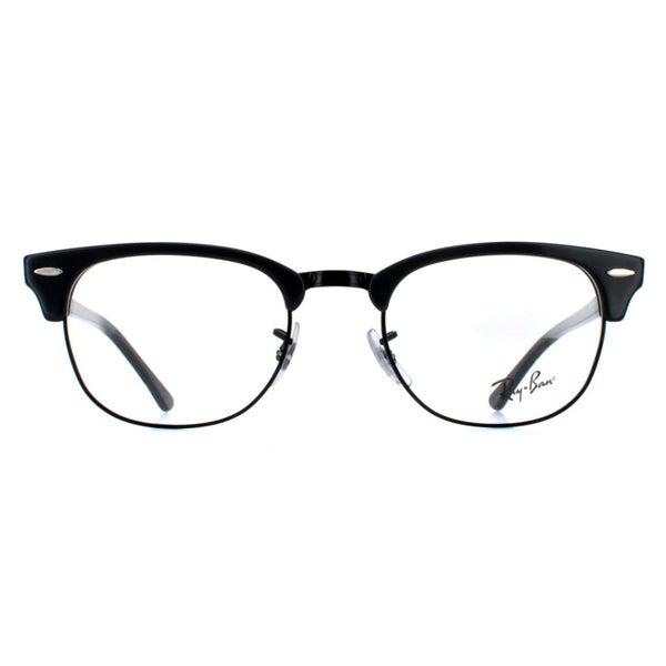Ray-Ban Glasses Frames RX5154 Clubmaster 8232 Grey on Black Men Women Carousel 1