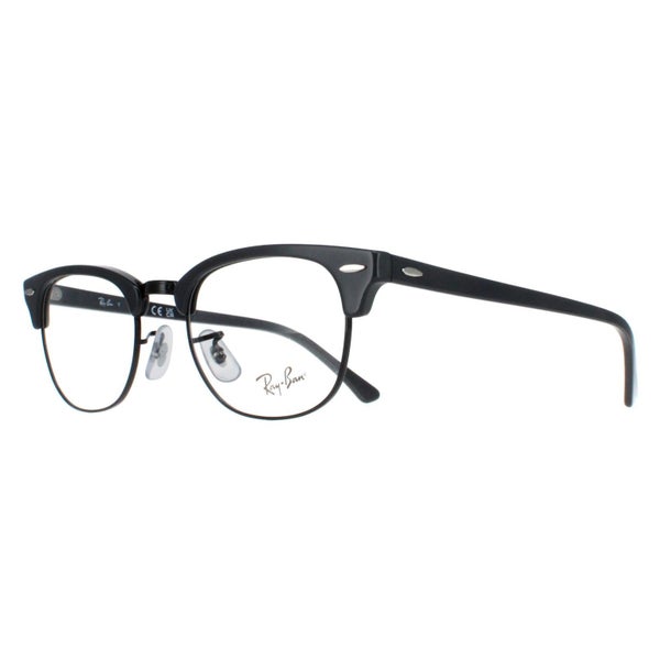 Ray-Ban Glasses Frames RX5154 Clubmaster 8232 Grey on Black Men Women Carousel 2