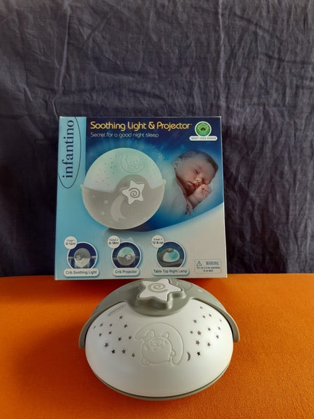 Babys soothing lullabye, light and projector chimer Carousel 1