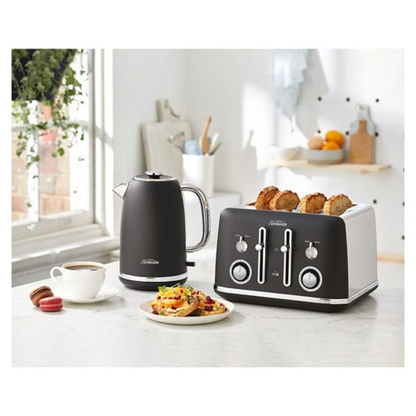 Sunbeam Alinea 4 Slice Toaster and Kettle Set - Black Carousel 2