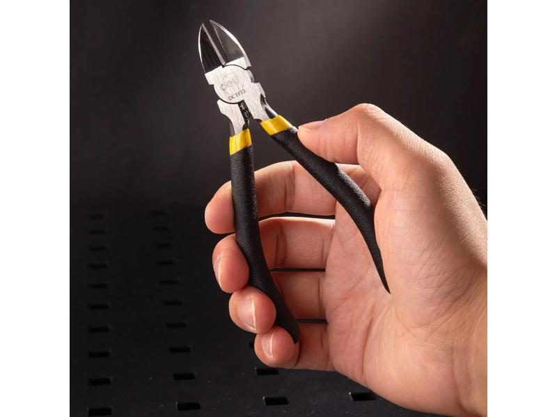 Deli 5 Inch Plastic Nippers For Wire Cutting Repairing Carousel 1