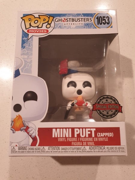 Ghostbusters Afterlife - "Mini Puft (Zapped)" No 1053 Funko Pop Carousel 1