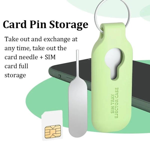 10pcs Sim Card Tray Ejector Eject Pin Key 1pc Rubber Storage Bag Set Removal Carousel 2